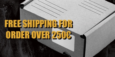 Free Shipping on orders over 250 EURO
